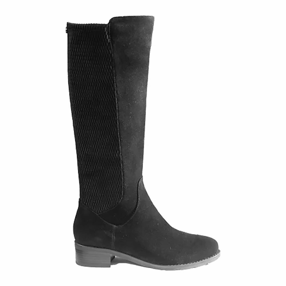 Thermal Core Stylish Explorer Valdini Women's Nadine Black Suede Waterproof