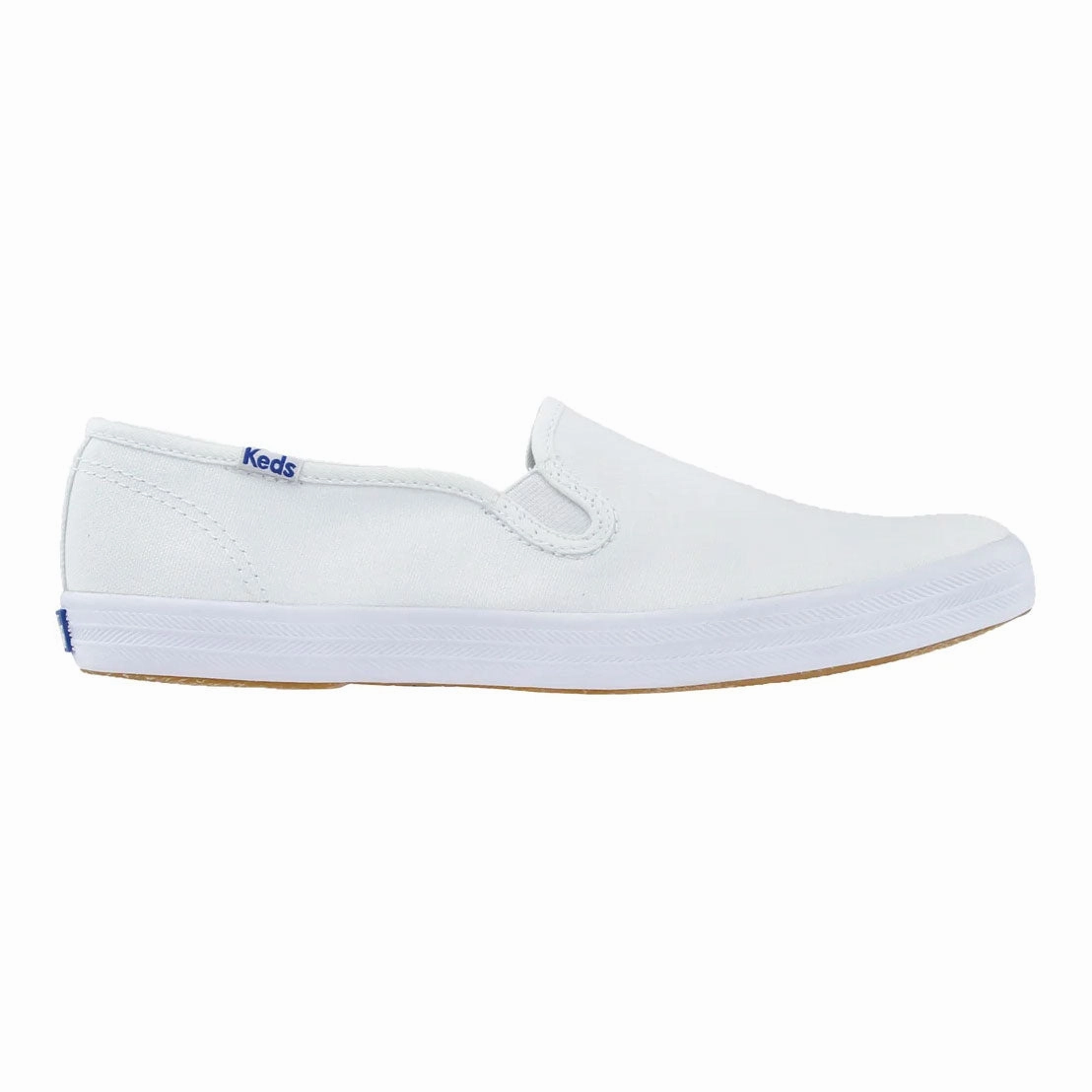 Keds Women's WF23240 Champion Slip On White Everyday Flex Dynamic Design