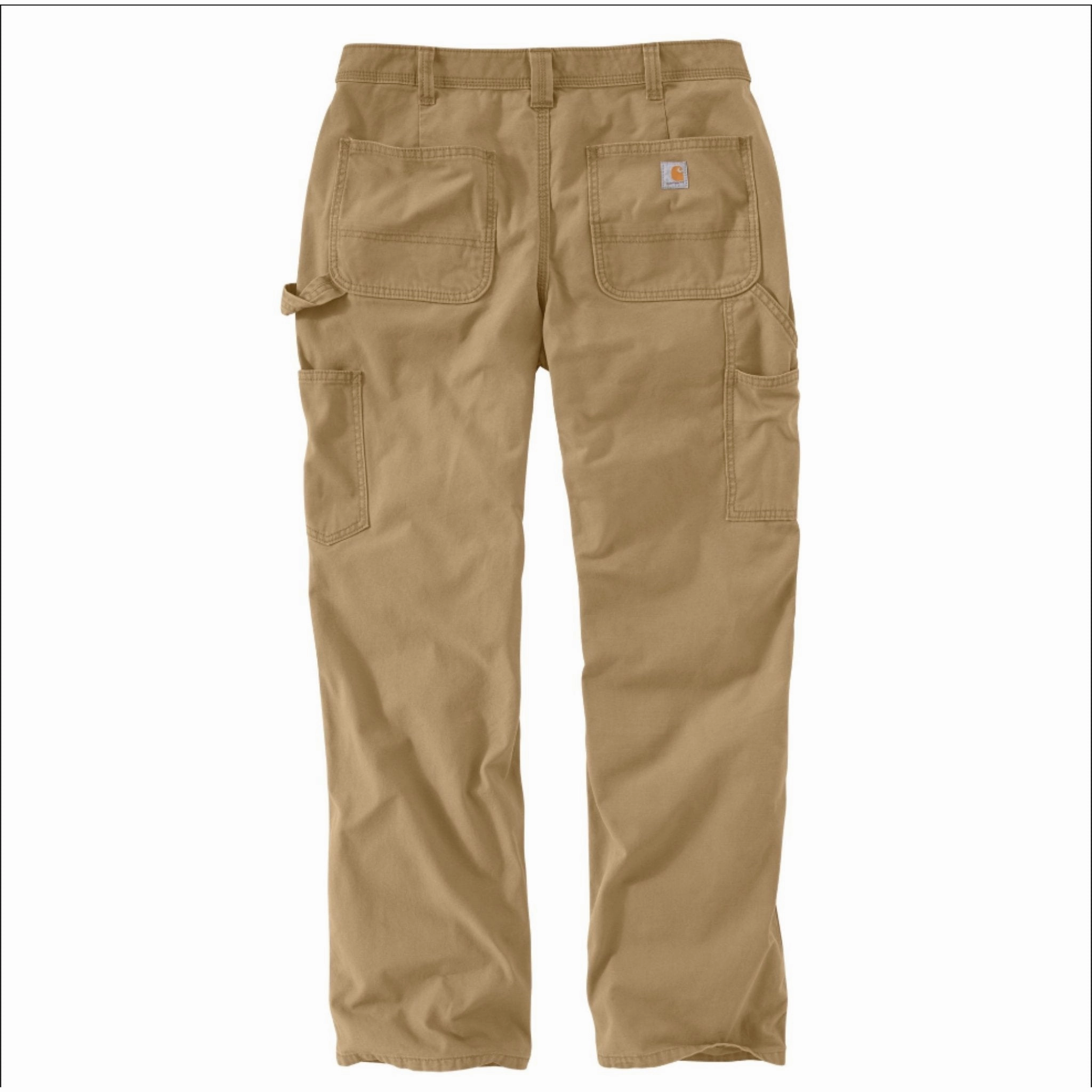 DoubleLayeredFabric Form Fitting Carhartt Women's Original Fit Crawford Pant - Dark Khaki