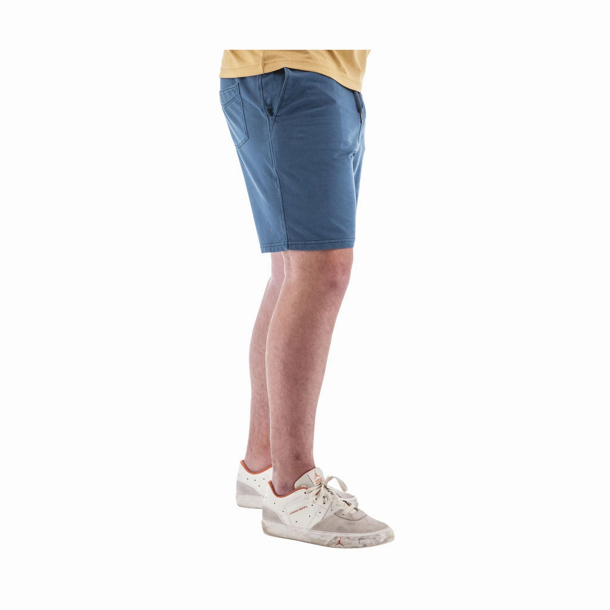 Ergonomic Contour Shape Old Ranch Men's Sprague Pull On Knit Shorts - Midnight Navy