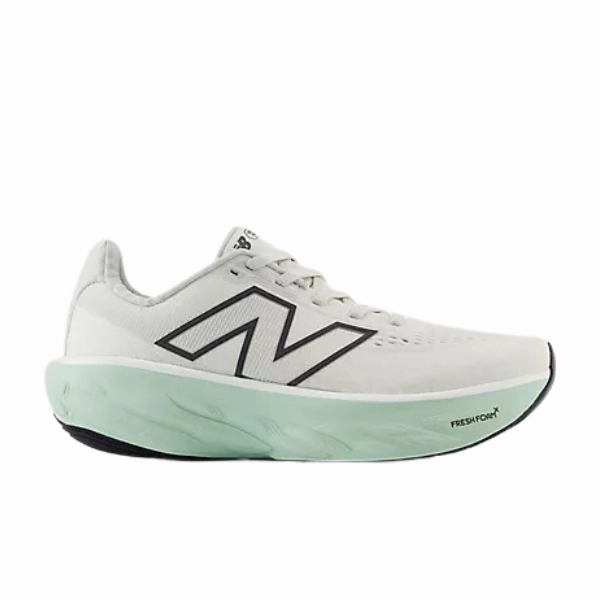 New Balance Women's Fresh Foam X 1080v14 Wide White/Green Perforated Tongue Construction