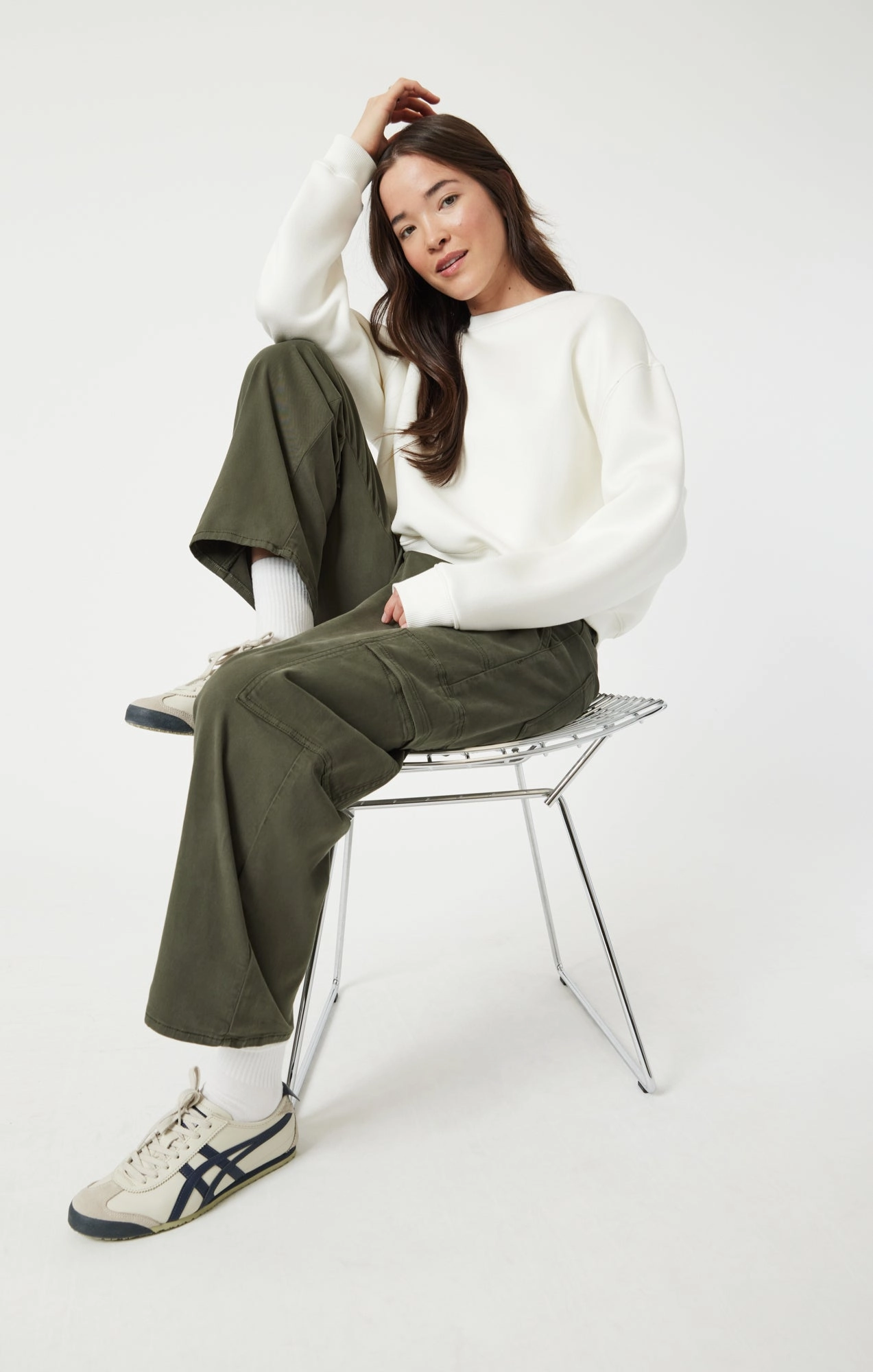 VINNIE BARREL CARGO IN IVY CASUAL TWILL StaticDissipativeFabric Outdoor Fit