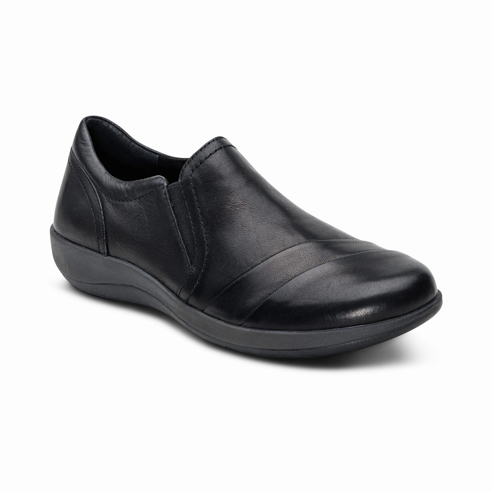 Pavement Ready Helena Arch Support Slip-On - Black