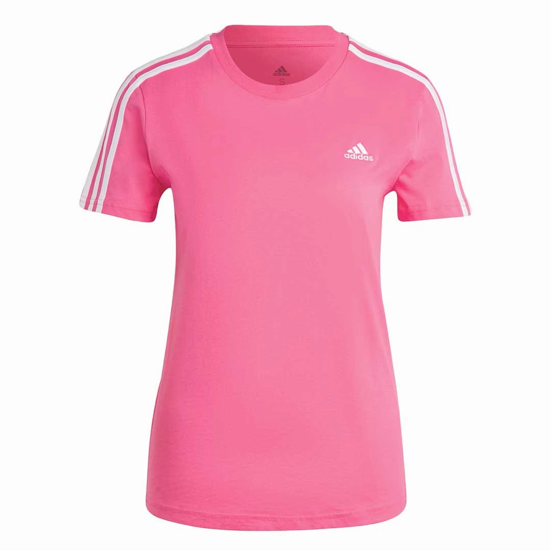 SiliconeGrip adidas - Women's Essentials Slim 3-Stripes T-Shirt (IB9453)