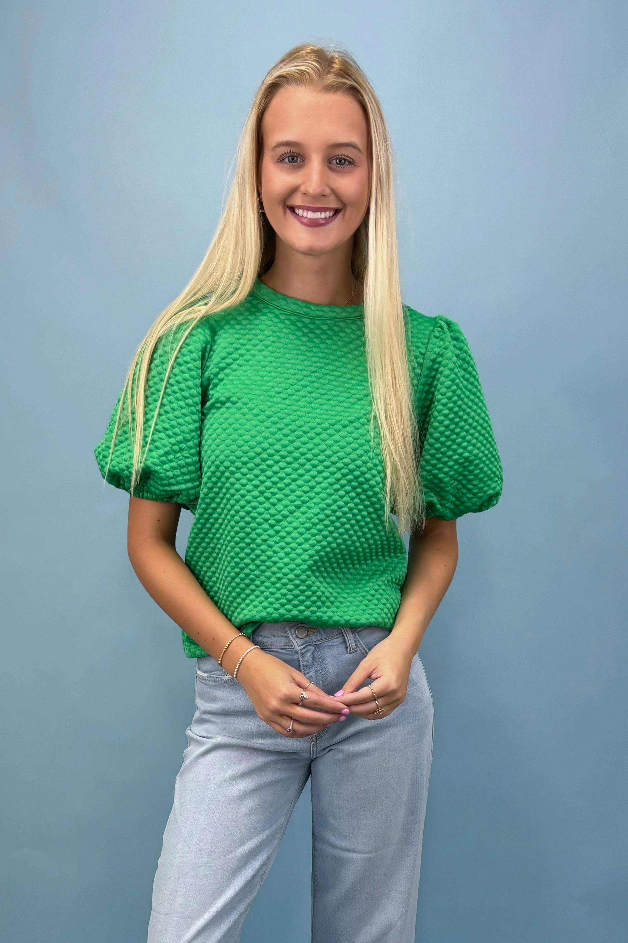 FrictionResistant Fabric Coastal Breeze Textured Top