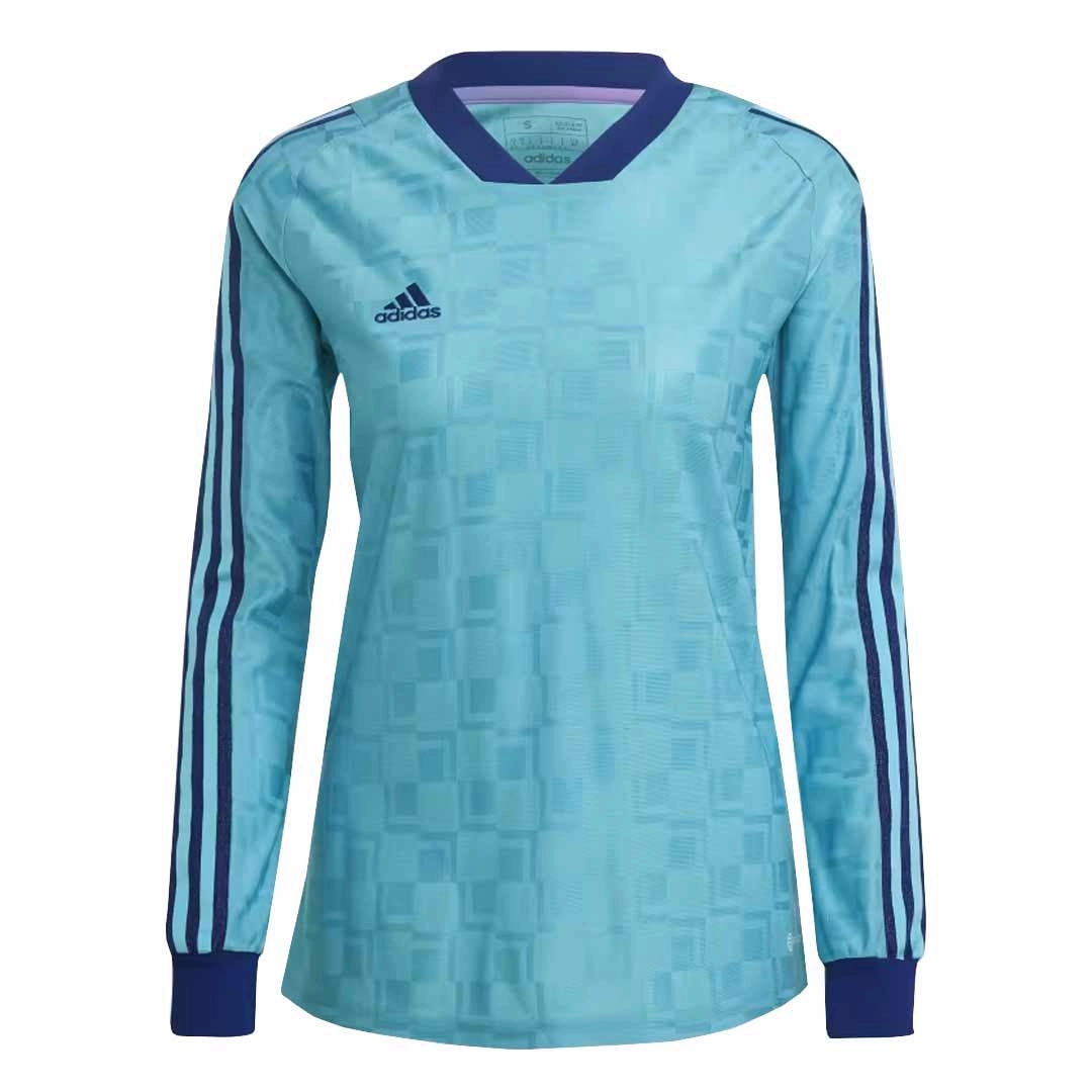 adidas - Women's Tiro Long Sleeve Jersey (HS7474) Zippered Vents Microfiber Shell