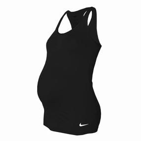 Adjustable Hood Nike - Women's Dri-Fit Tank Top (Maternity) (CQ9295 010)