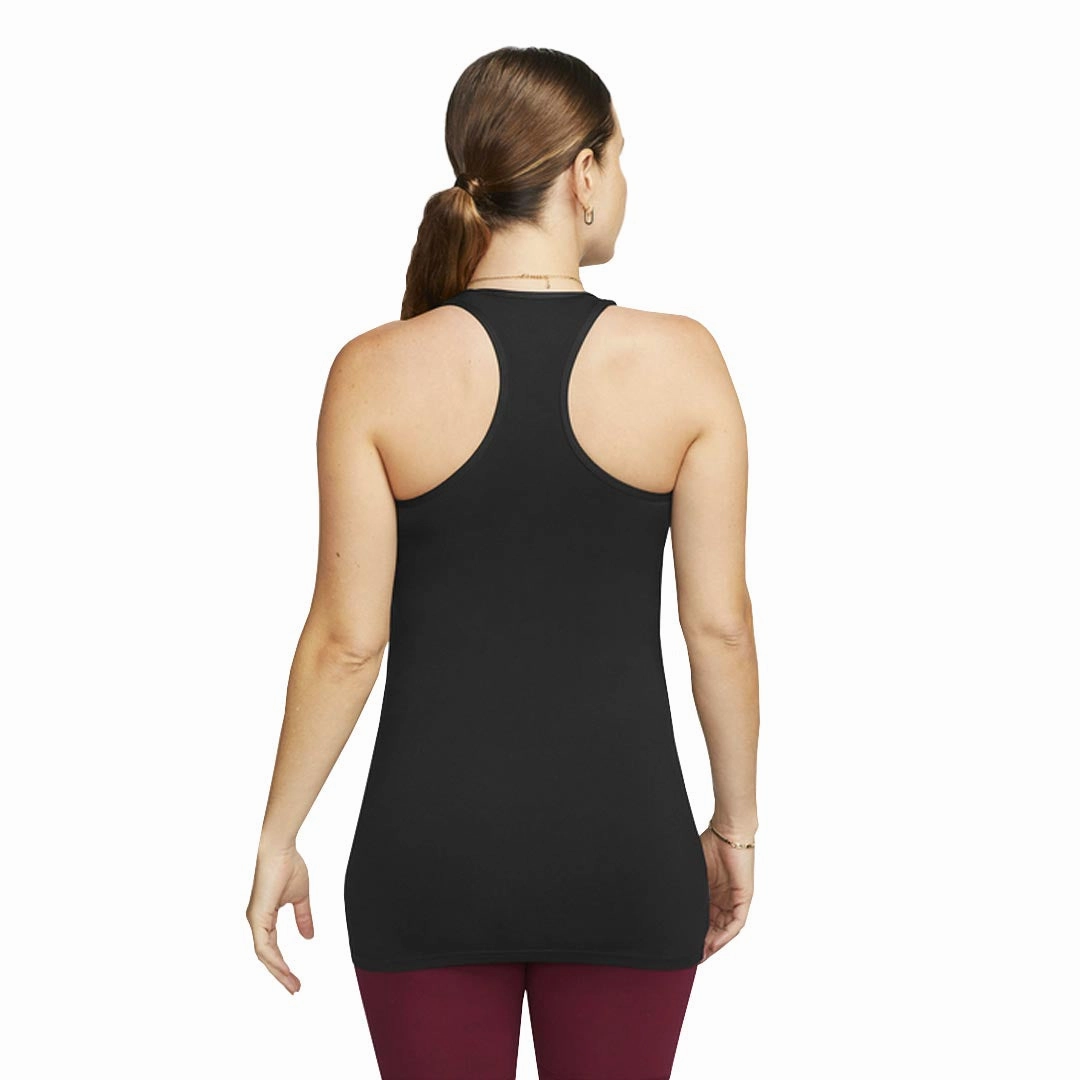 Nike - Women's Dri-Fit Tank Top (Maternity) (CQ9295 010) Fade Resistant Exterior Eco Friendly Dye