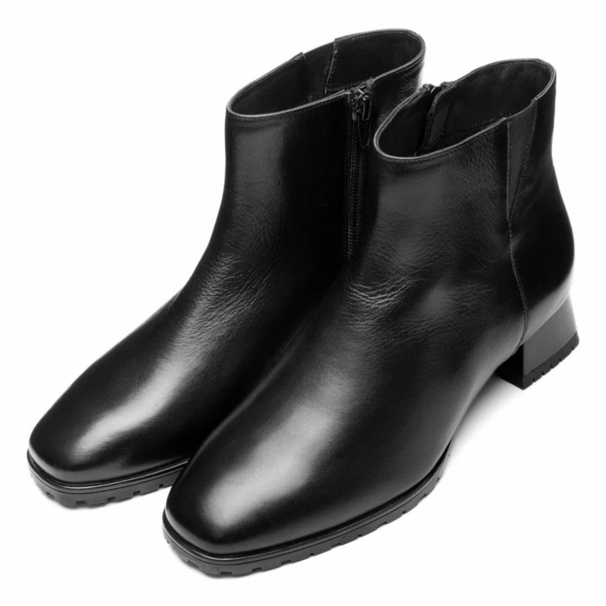 Fitness Enthusiast Abrasion resistant Ara Women's Galway Black Calf Leather