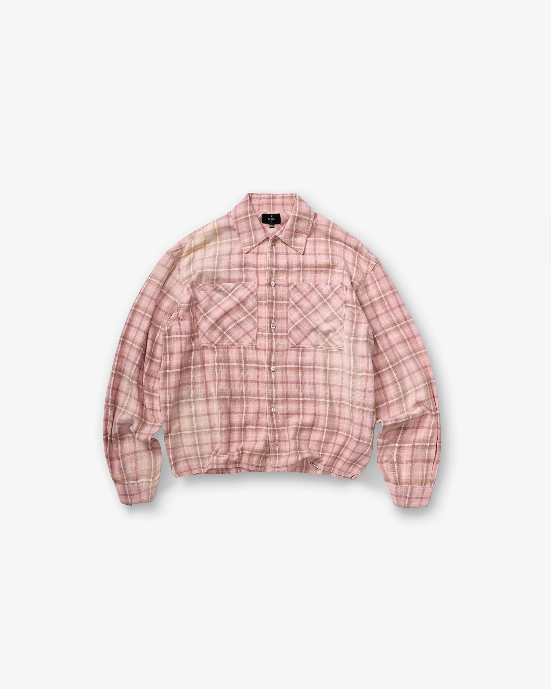 Chic Comfort Check Shirt - Quartz