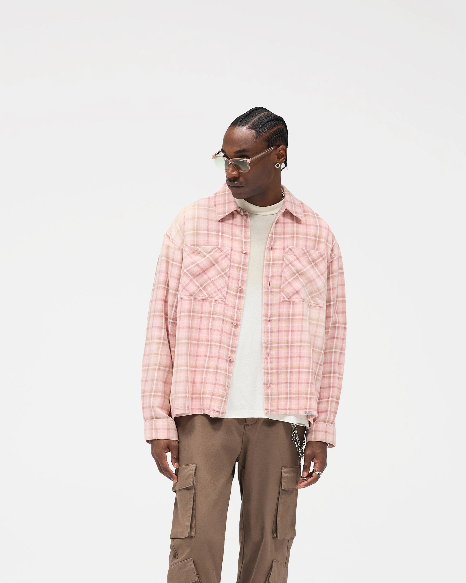 Sporty Appeal Check Shirt - Quartz