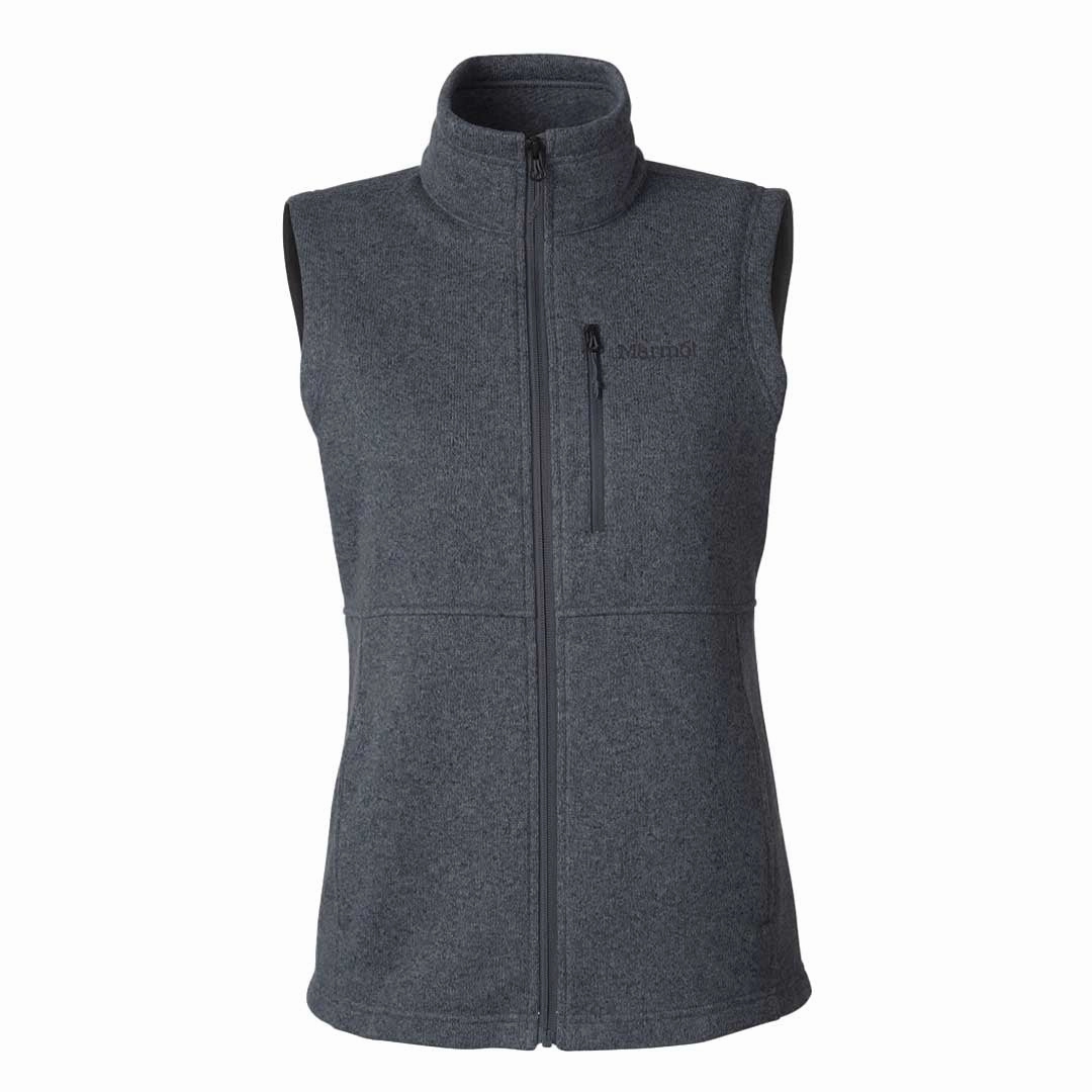 Marmot - Women's Dropline Vest (M13225 1515) Seamless Knit Cuffs anti static coating