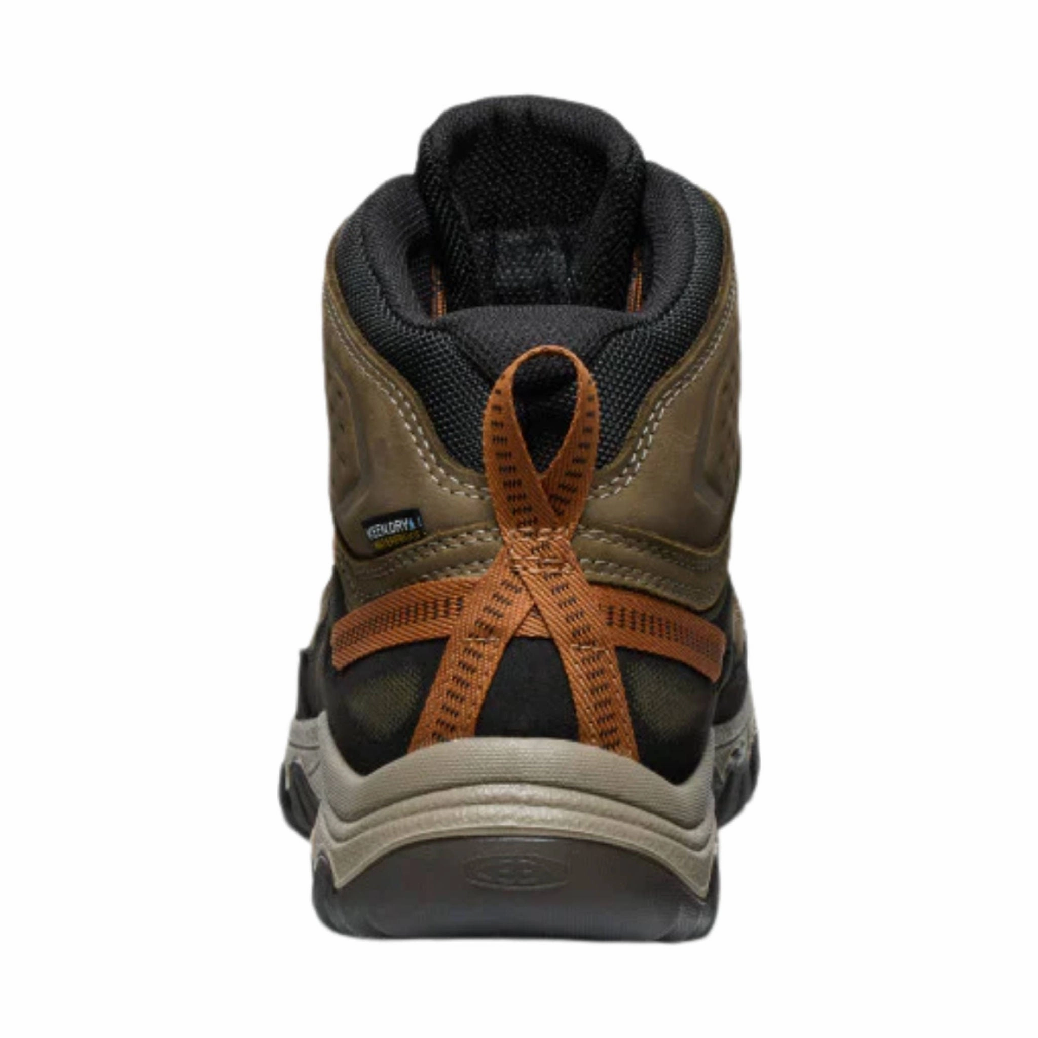 KEEN Men's Targhee IV Waterproof Hiking Boots - Sea Turtle/Roasted Pecan Insulated Adventure Journey