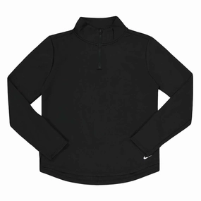 Nike - Women's Therma-Fit One 1/2 Zip Top (DD4945 010) FleeceLined