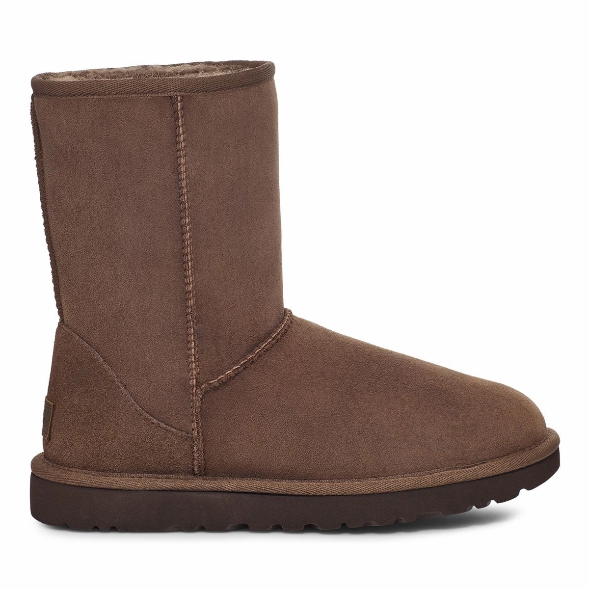 Cozy And Warm Rugged Built Cold Climate UGG Women??s Classic Short II Burnt Cedar