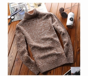 West Louis? Turtle Neck Thick Acrylic Sweater Natural Odor Control