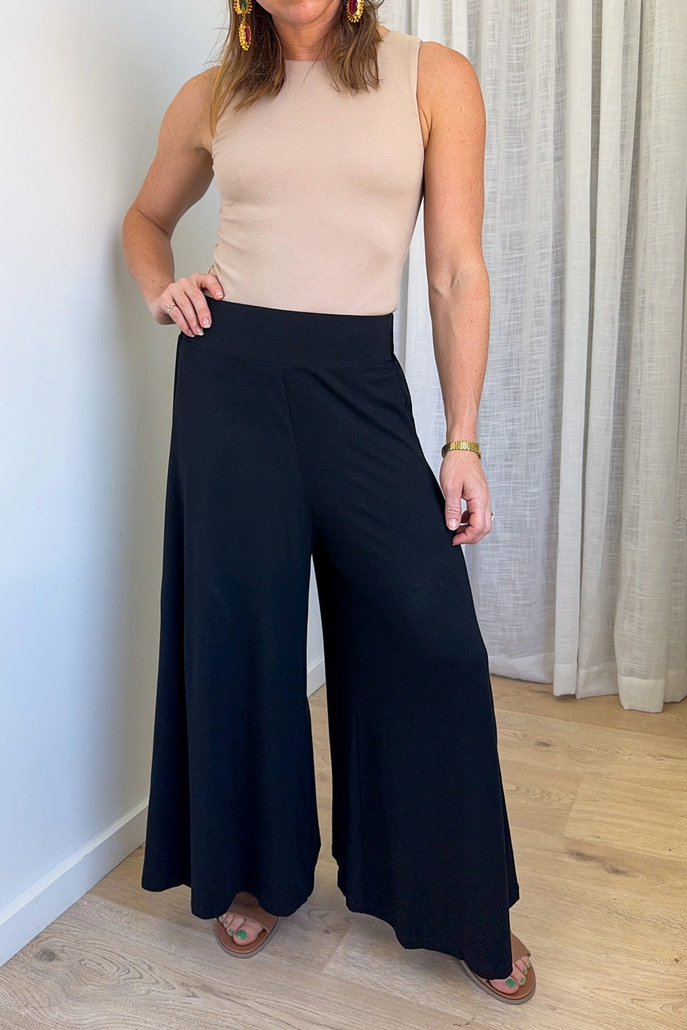 Wide Leg Bella Pants Petite Rest Easy Modern Design