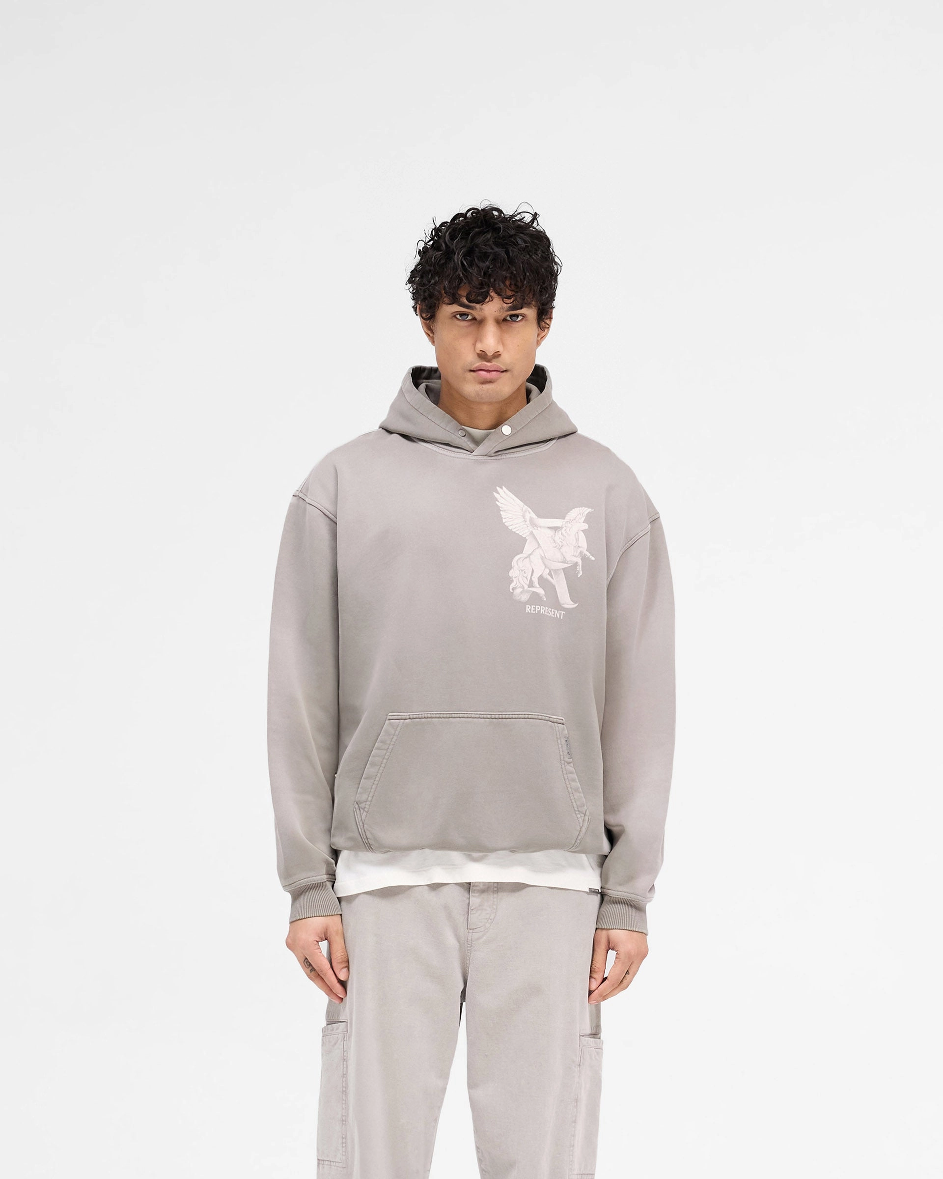 Elegance In Motion Hoodie - Thunder Arctic style Men's