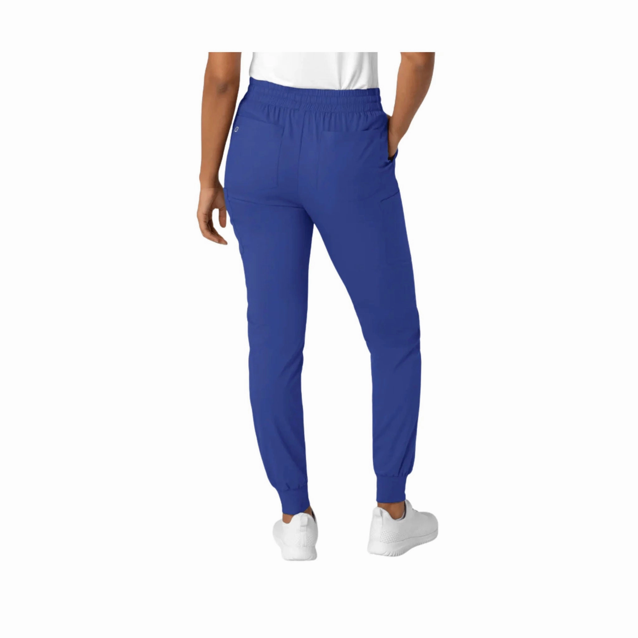 Easy Travel Wink Women's Boundless Jogger Scrub Pant - Galaxy Blue