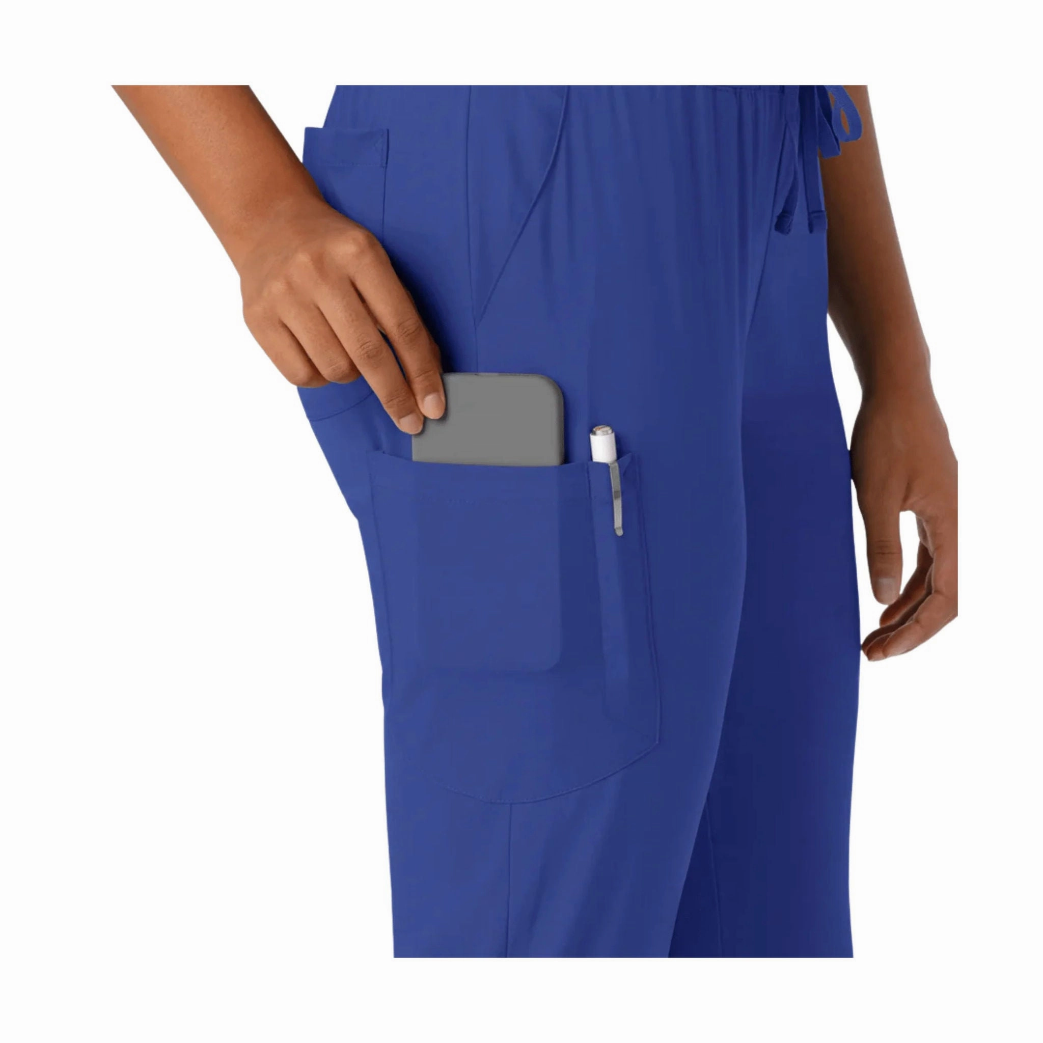 Wink Women's Boundless Jogger Scrub Pant - Galaxy Blue Breathable Wearable