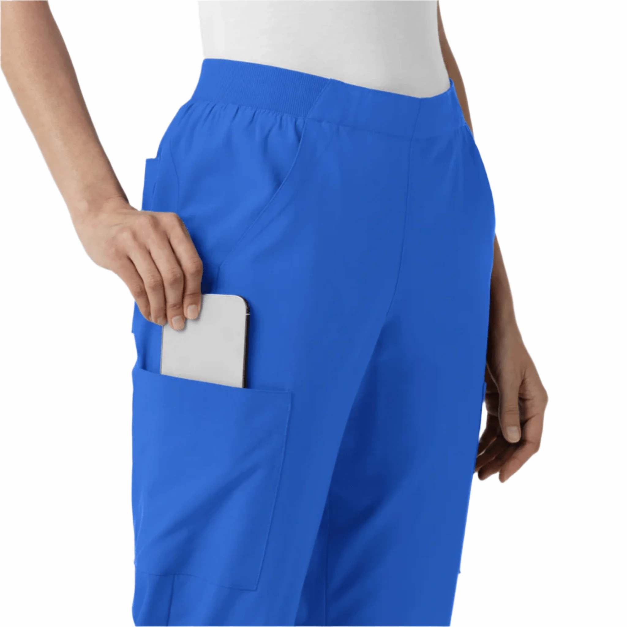 Wink Women's Cargo Utility Scrub Pant - Royal Casual Performance Fit