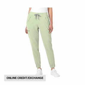 Wink Women's Jogger Scrub Pant - Fresh Mint Smart Look No Ride Up