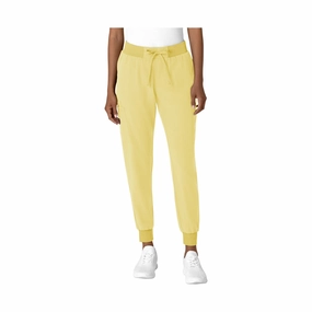 Convertible legs Wink Women's Jogger Utility Scrub Pant - Sunshine Yellow