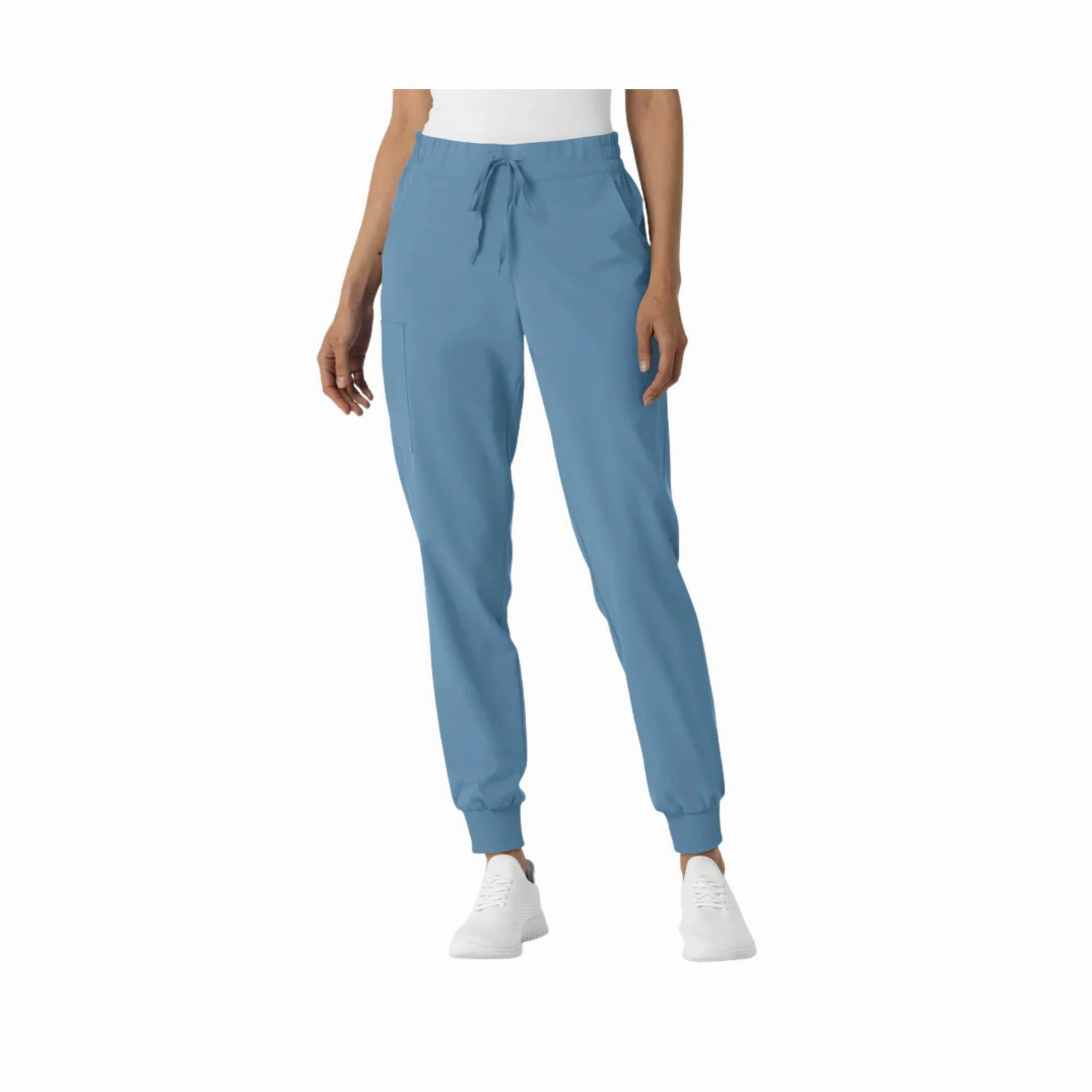 Wink Women's Renew Jogger Scrub Pant - Pacific Blue Stable Shape Chill Style