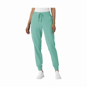 Wink Women's Renew Jogger Scrub Pant - Turquoise All-Purpose Wear Body Contour
