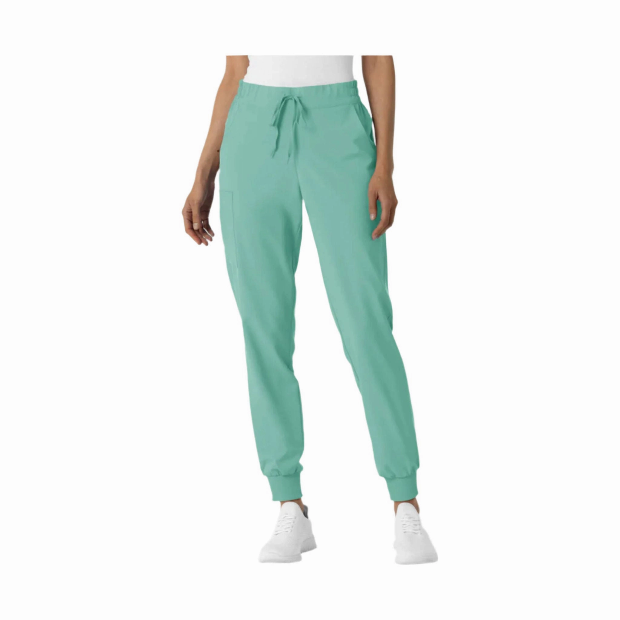 Wink Women's Renew Jogger Scrub Pant - Turquoise All-Purpose Wear Body Contour