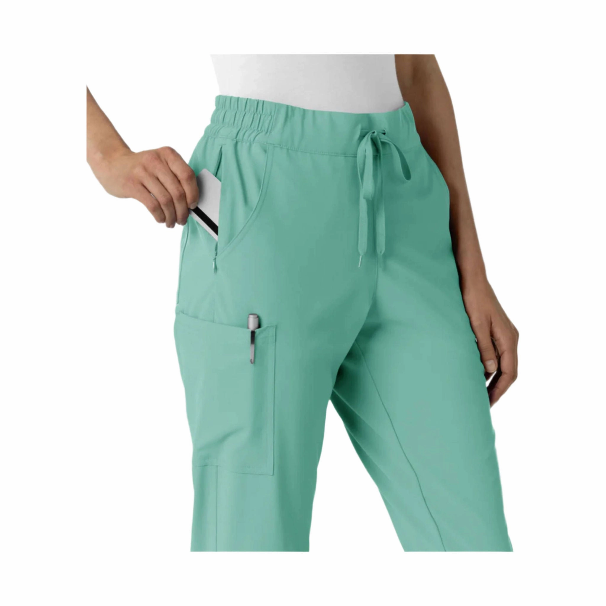 Weather Flex Wink Women's Renew Jogger Scrub Pant - Turquoise