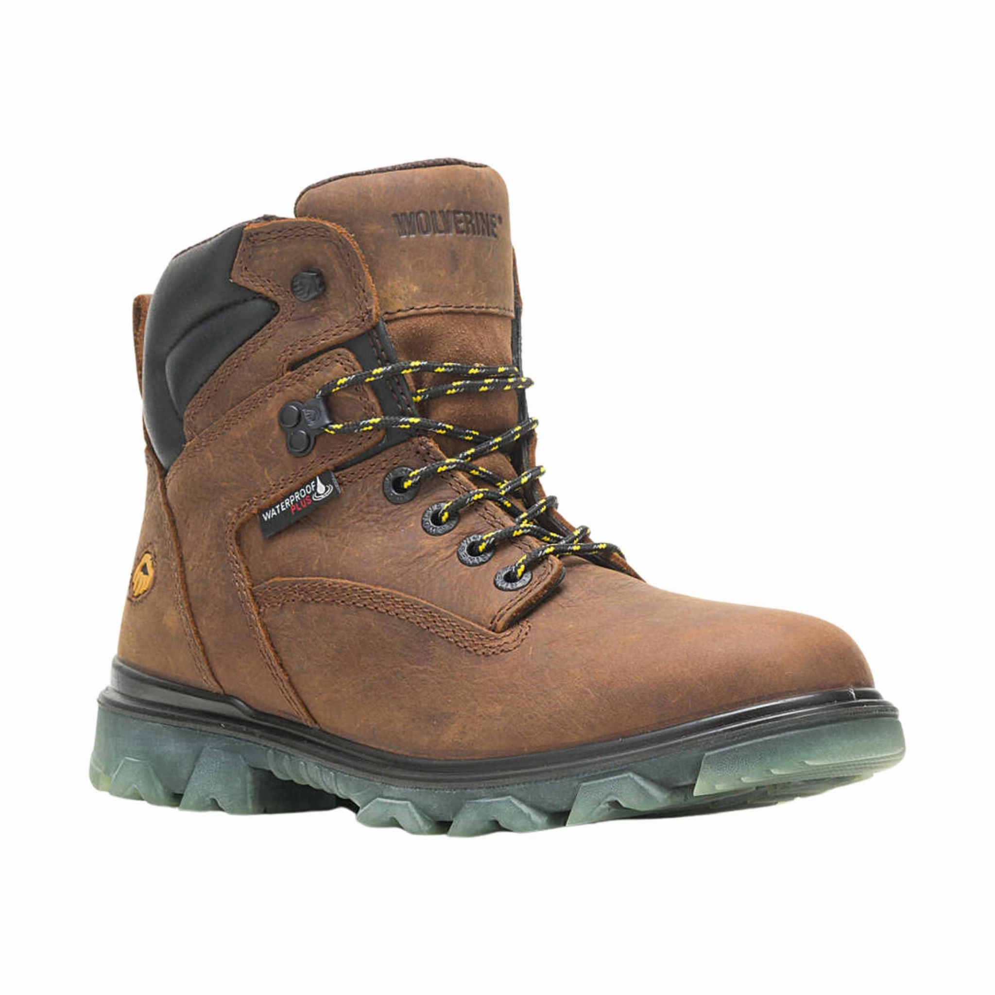 Wolverine Men's I-90 EPX Waterproof Soft Toe Work Boots - Sudan Brown microfiber