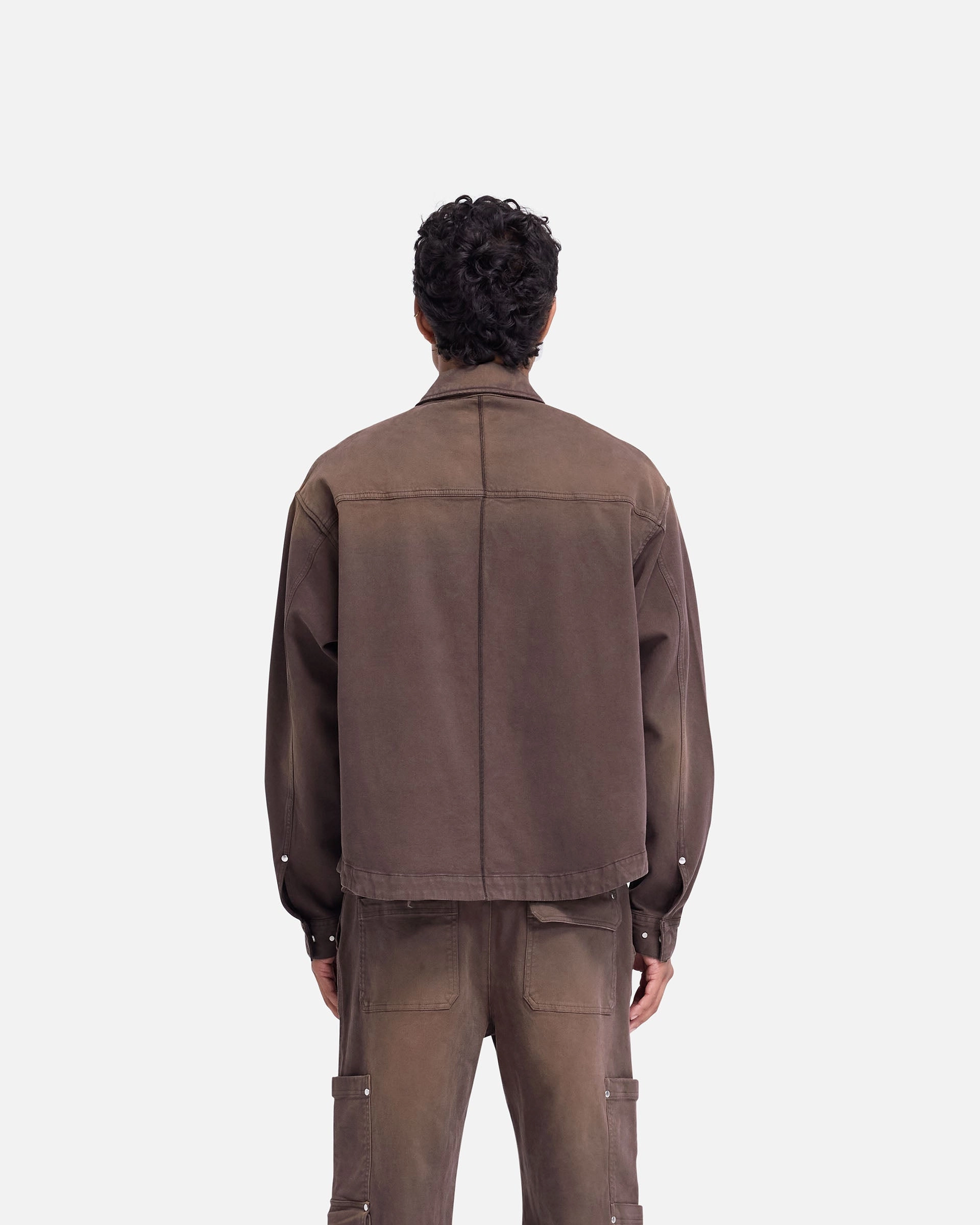 Fall Fashion Casual Sophistication Workshop Shirt - Cedar