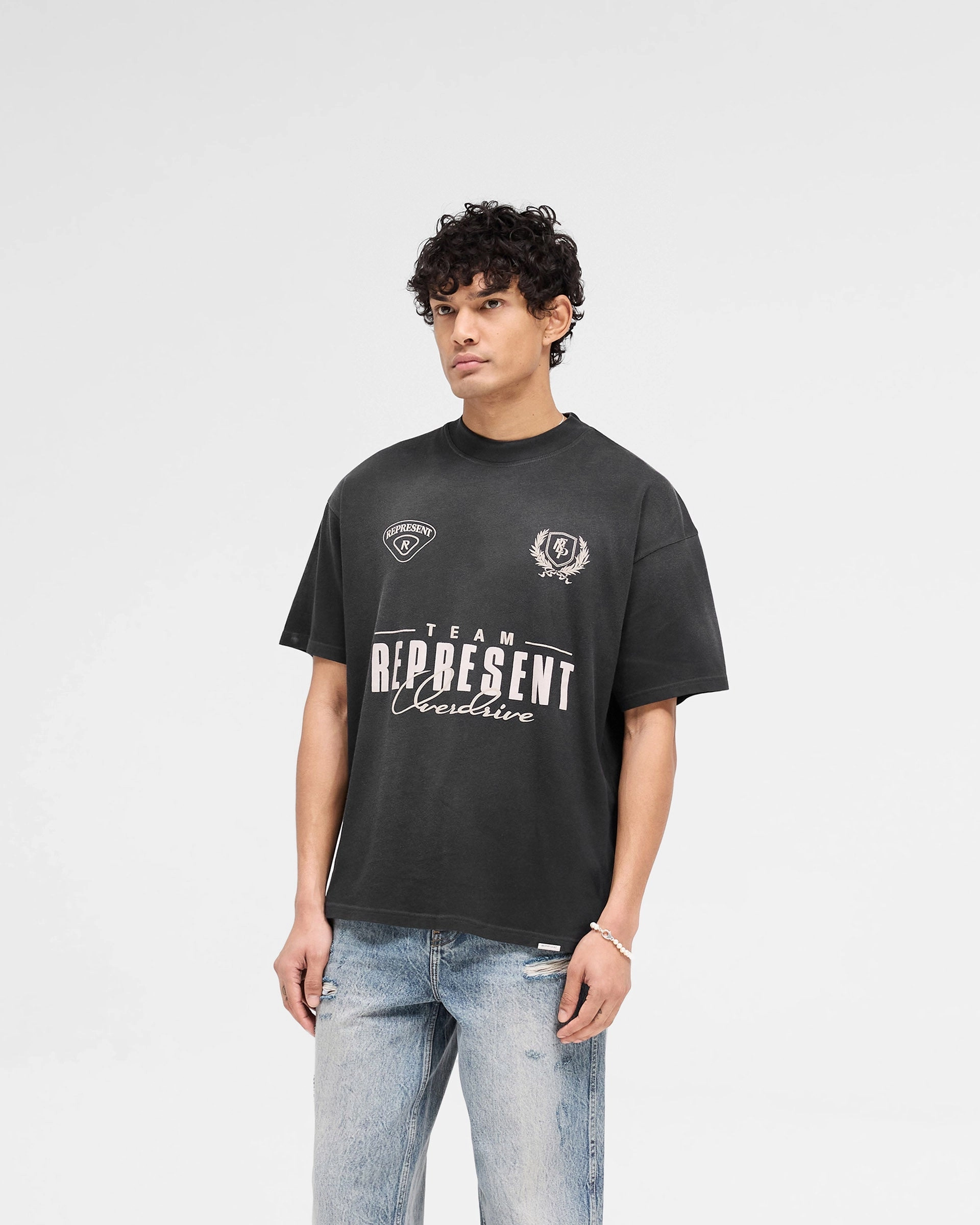 Timeless Comfort Wear World Championship T-Shirt - Stained Black