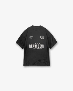 World Championship T-Shirt - Stained Black Comfy Look