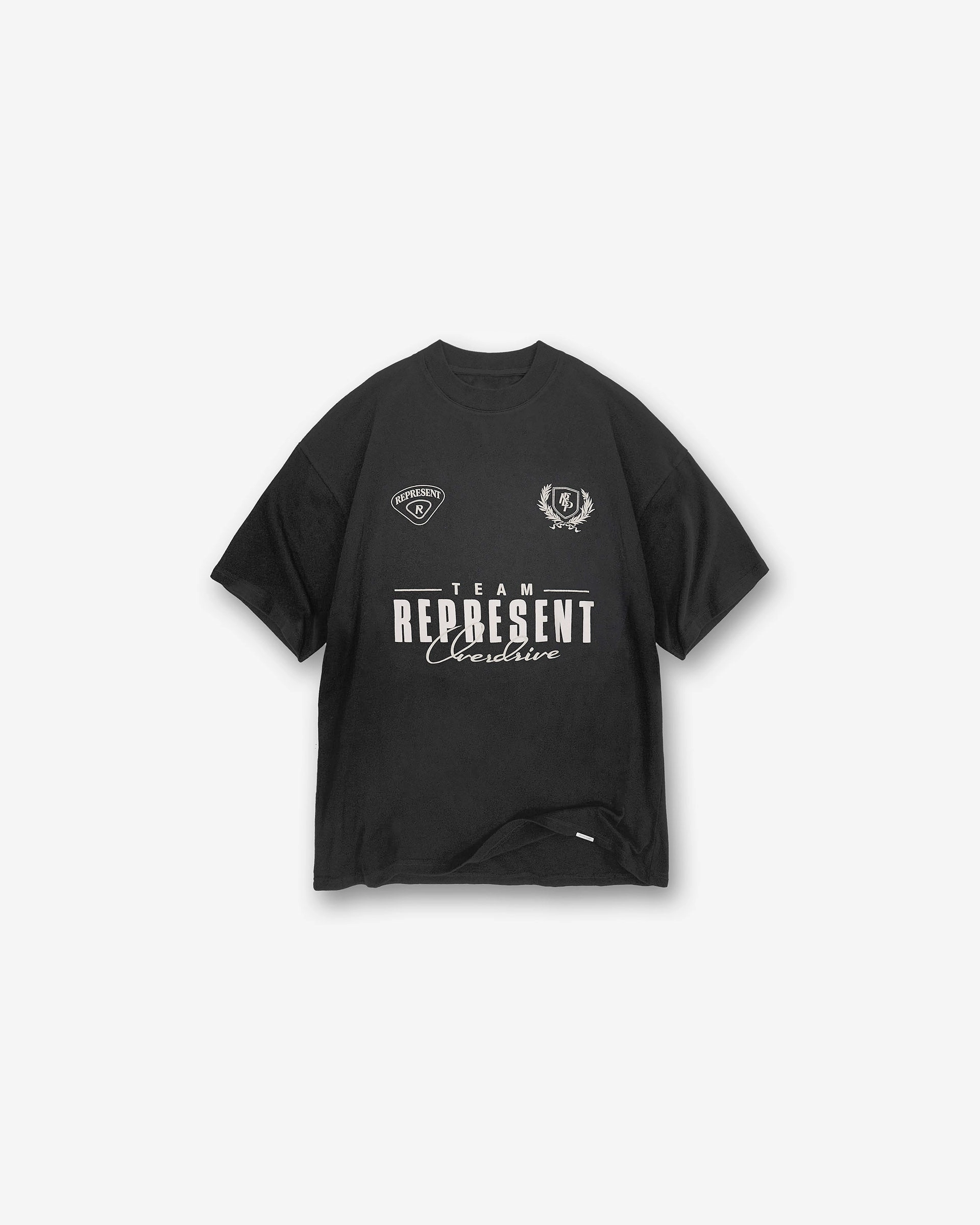 World Championship T-Shirt - Stained Black Comfy Look
