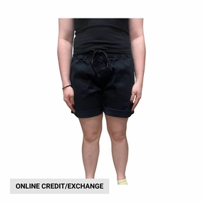 Stretch Layers low waisted World Famous Women's Hammer Short - Black