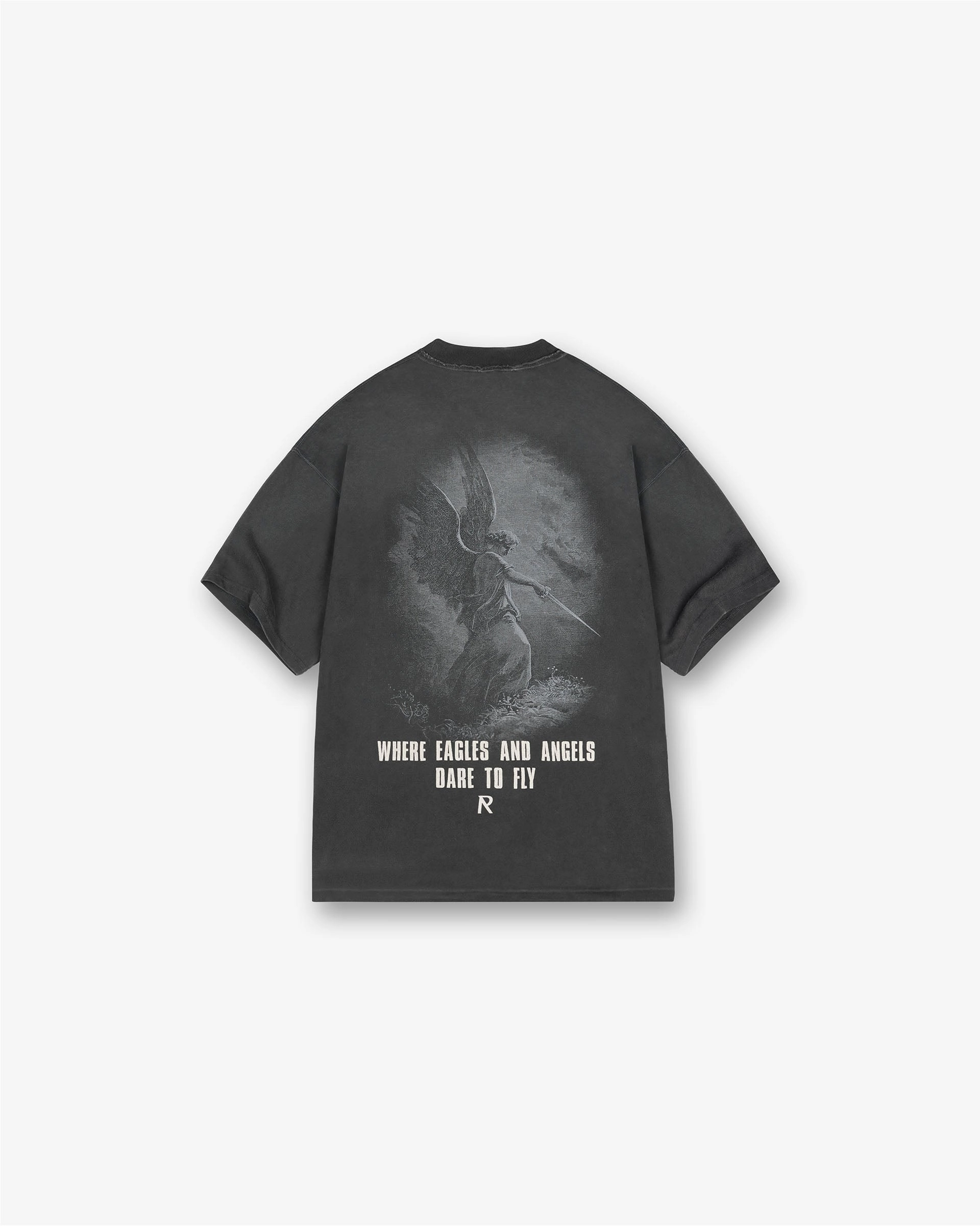 Ergonomic Cut Breathable Layer Fit Godspeed T-Shirt - Aged Black