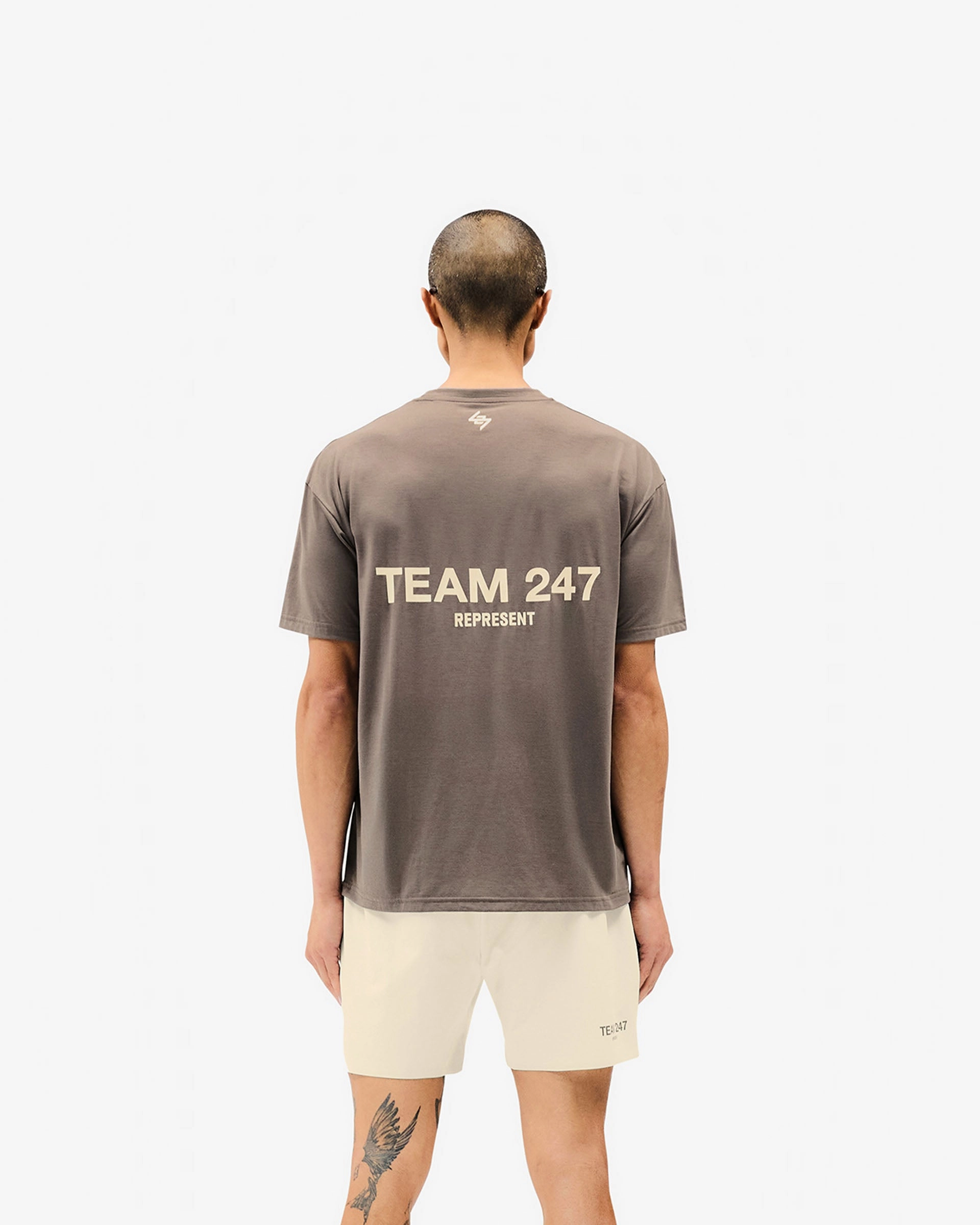 Everyday Casual Eco Conscious Production Team 247 Oversized T-Shirt - Earth