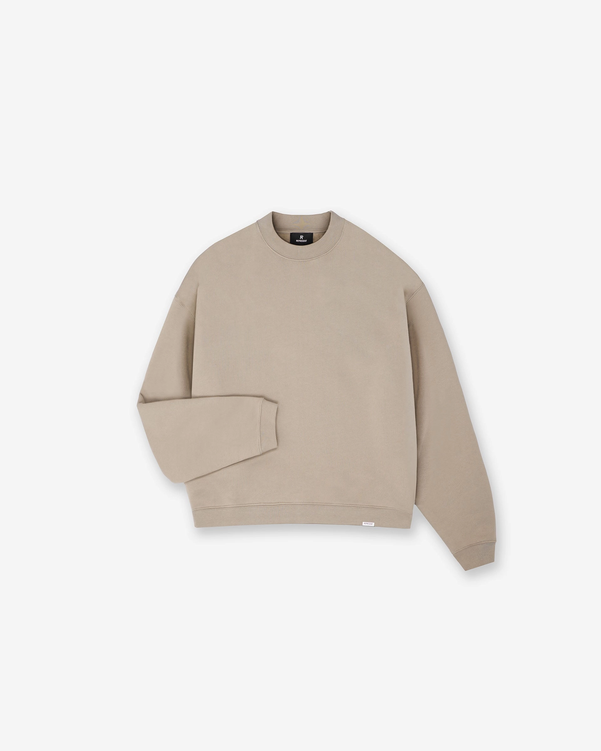 Initial Boxy Sweater - Dune Autumn Fashion Home Casual