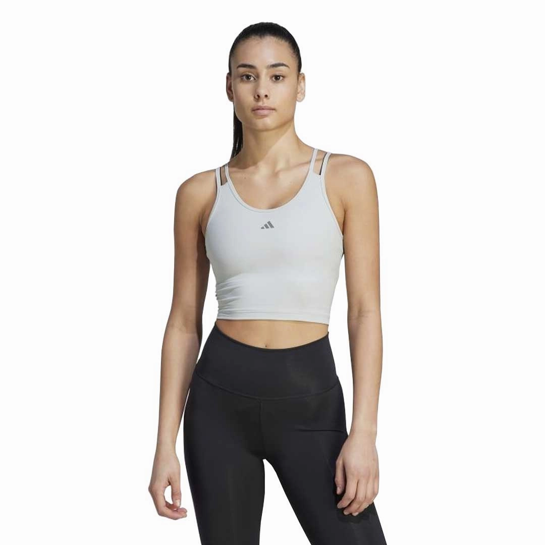 Windbreaker Inspired Fit adidas - Women's HIIT HEAT.RDY Crop Tank Top (IM2653)