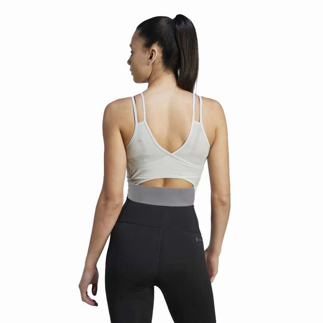 Reinforced Seam Durability Belted Style adidas - Women's HIIT HEAT.RDY Crop Tank Top (IM2653)