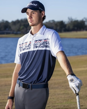 AVENTURA PERFORMANCE POLO Weekend Vibes Flexible Layer