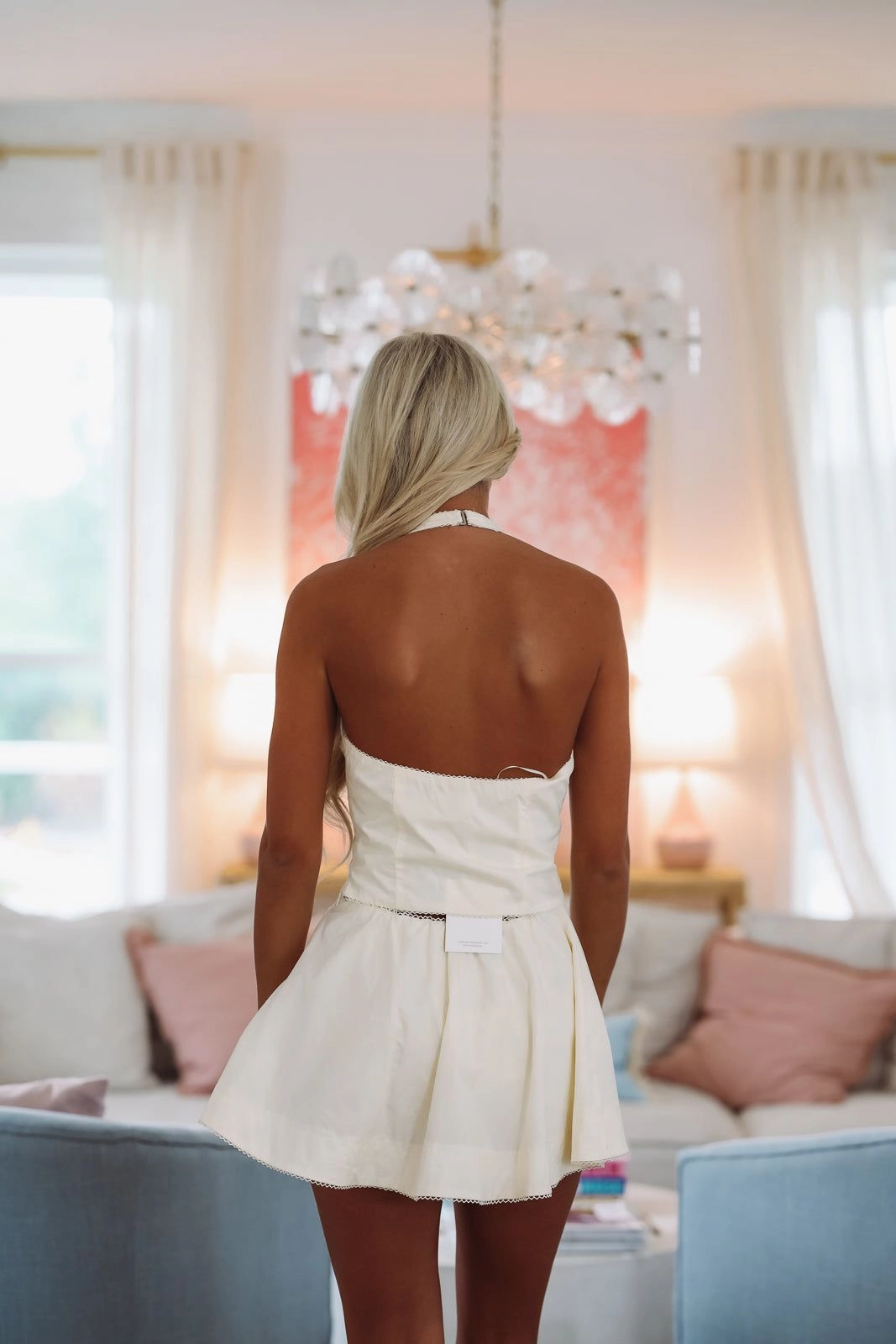 Casual Jacket Rae Corset Top - Ivory