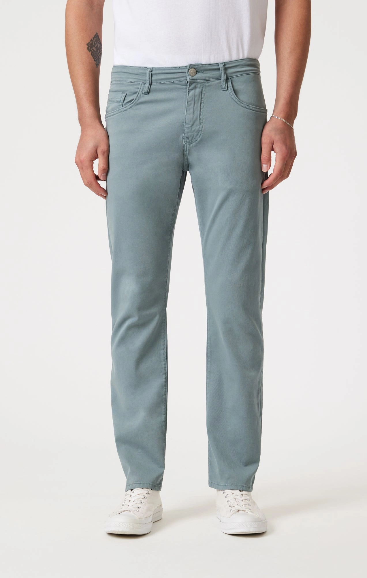 OdorResistant ZACH STRAIGHT LEG IN BLUE CASUAL TWILL