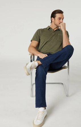 Stain Release Finish ZACH STRAIGHT LEG IN DARK SUPERMOVE