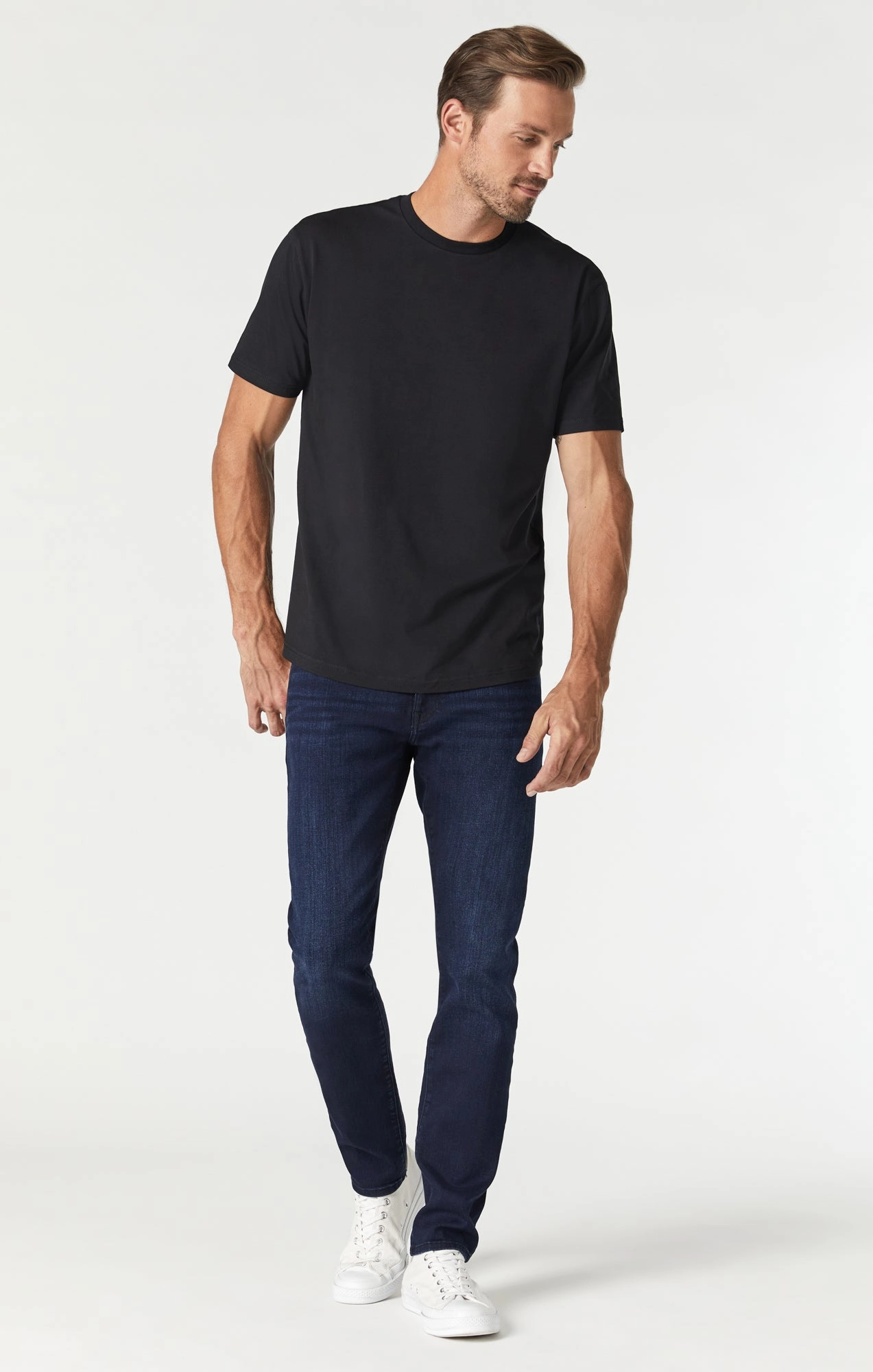 ZACH STRAIGHT LEG IN DEEP BLUE BLACK TONAL WILLIAMSBURG Utility Style
