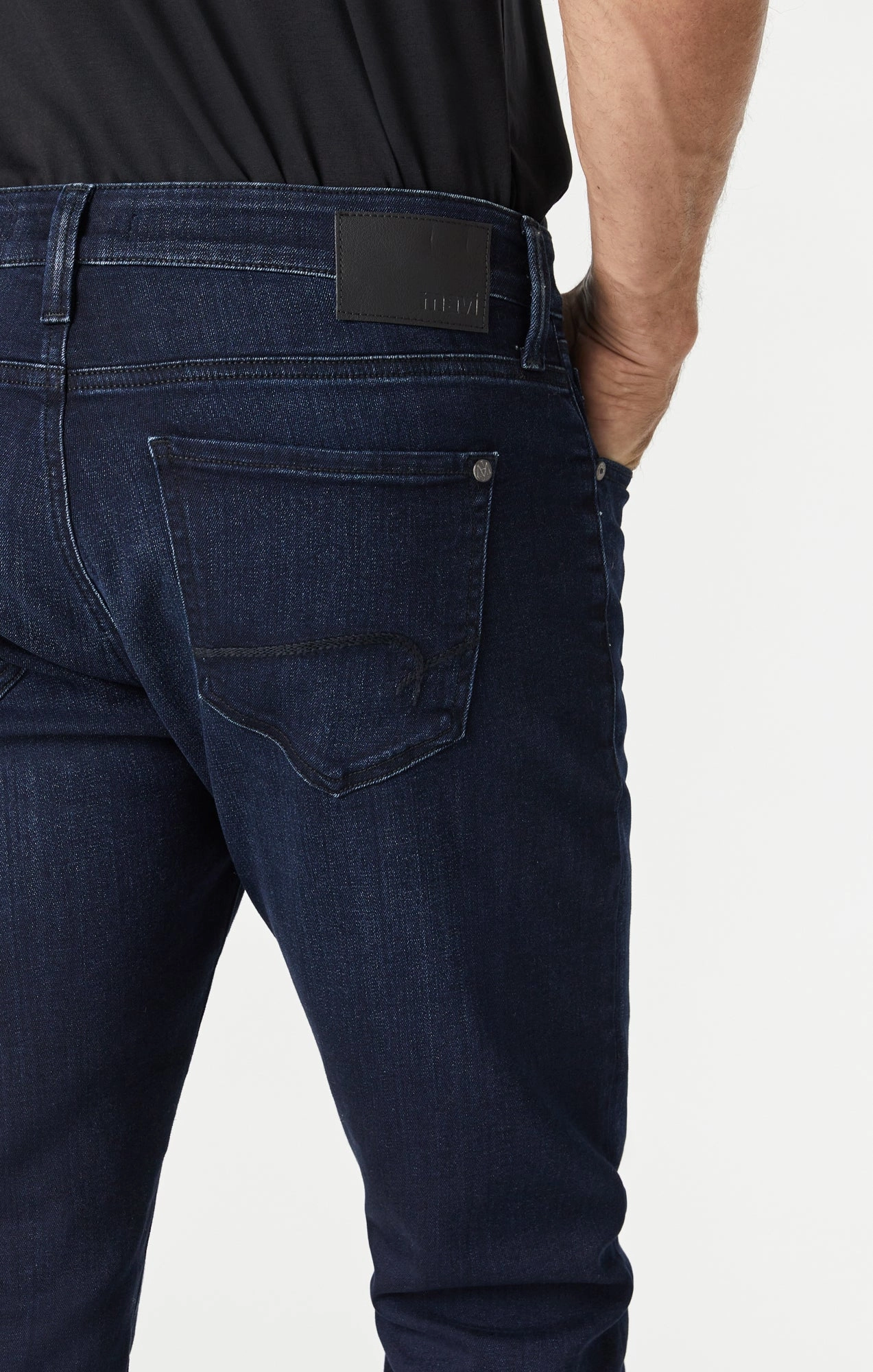 ZACH STRAIGHT LEG IN DEEP BLUE BLACK TONAL WILLIAMSBURG Weekend Getaway Outdoor Adventure Picnic Style Morning Stroll Music Event Office Wear