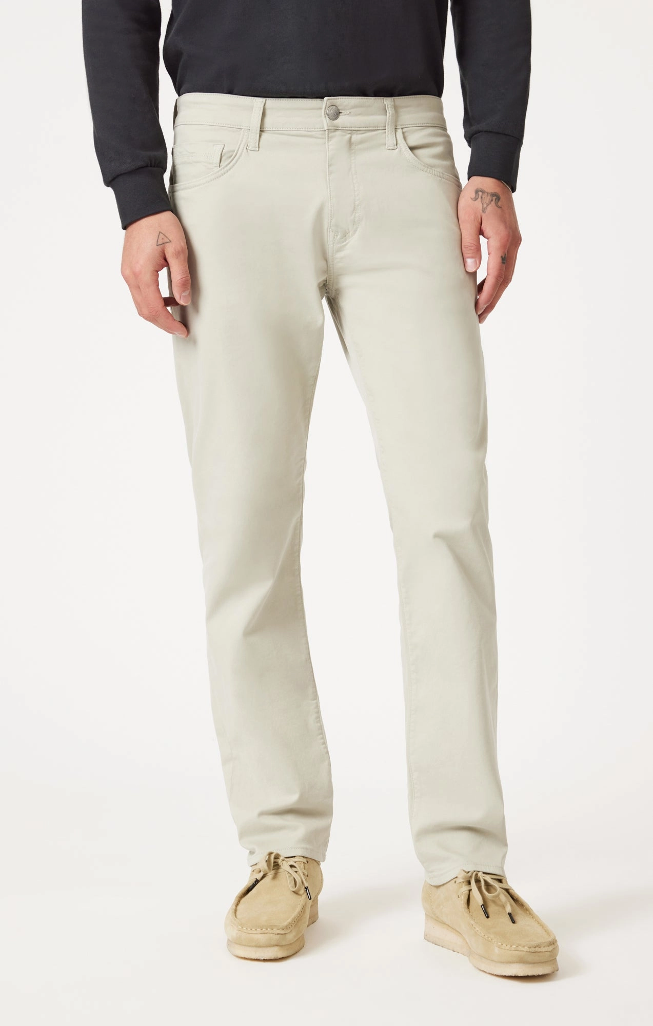 ZACH STRAIGHT LEG IN MINT TWILL FadeResistant