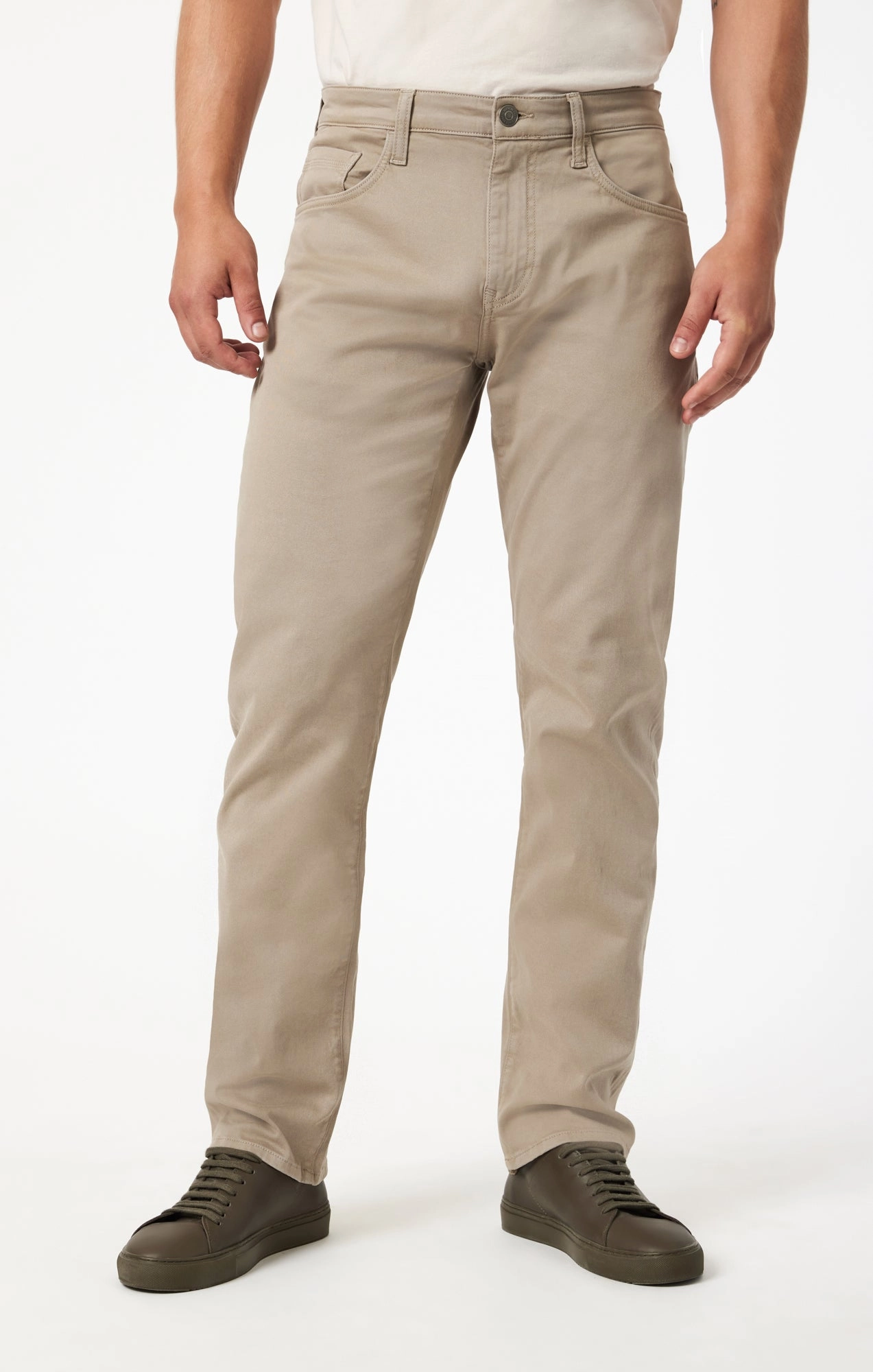 Quality Material ZACH STRAIGHT LEG IN SAND CASUAL TWILL